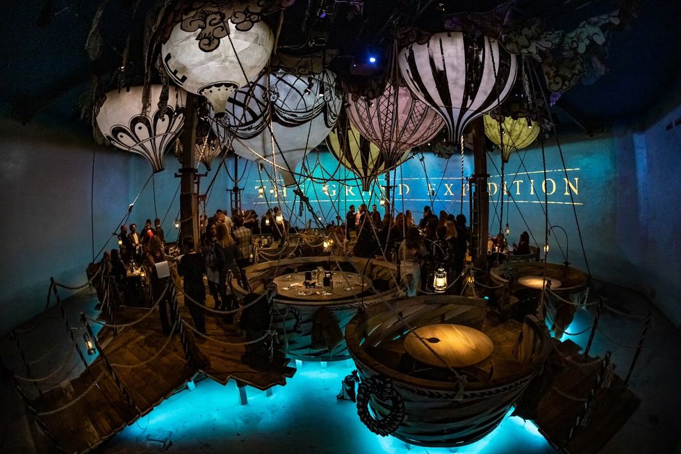 gingerline immersive dining experience