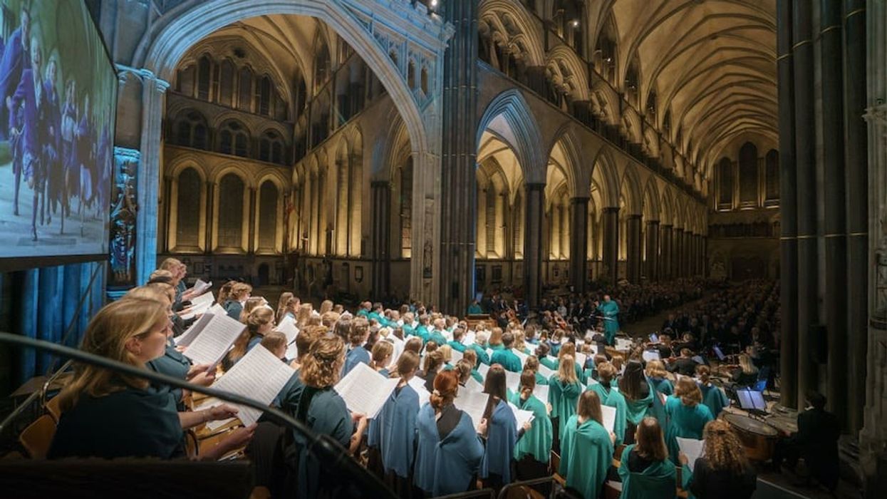 Girl's Choir Salisbury Cathedral