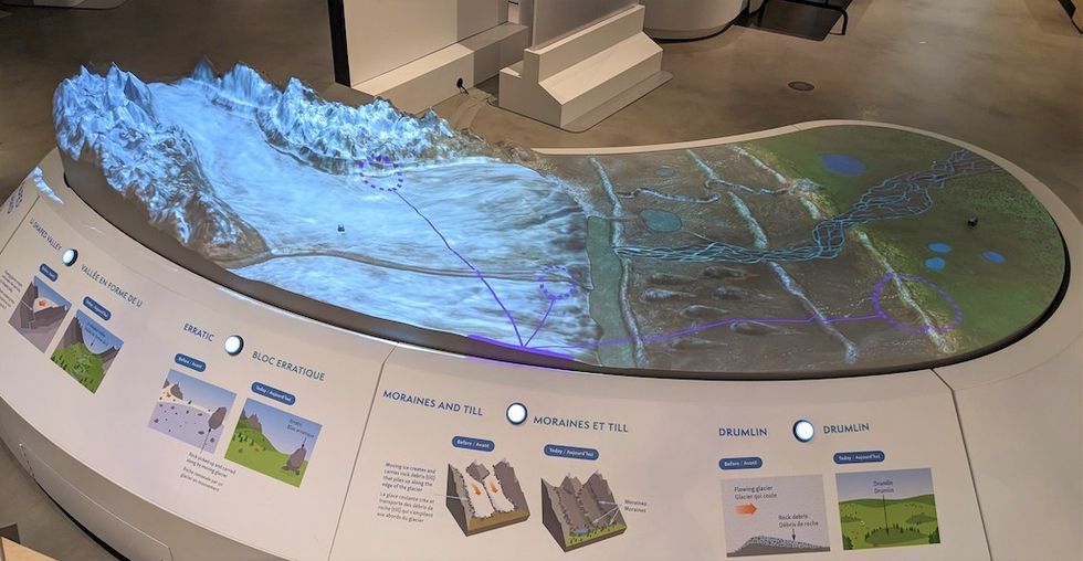 Glaciation Island Planet Ice exhibition