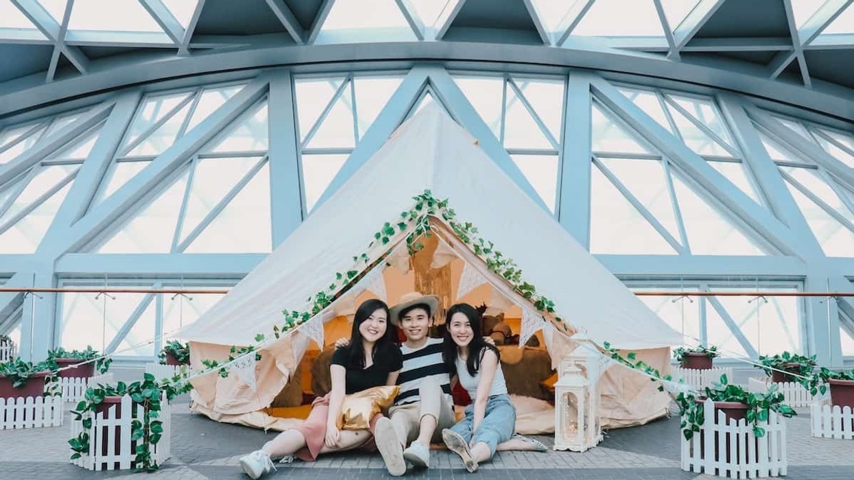 Glampcations in the Clouds- Singapore’s Changi airport jewel