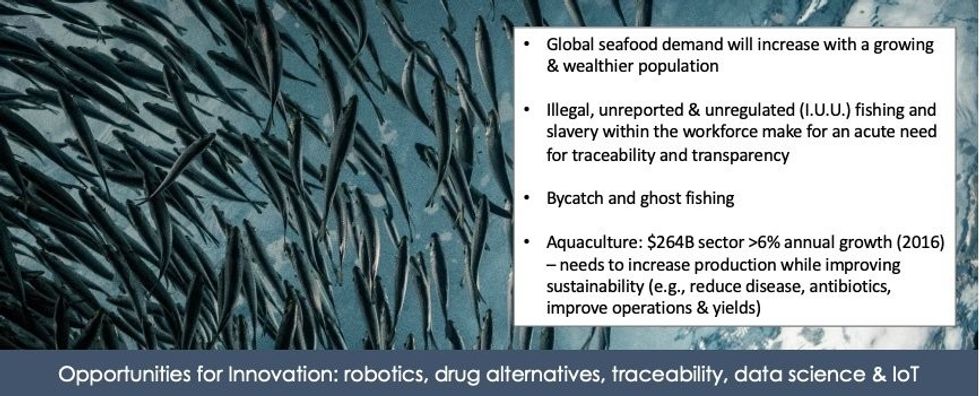 Global seafood demand