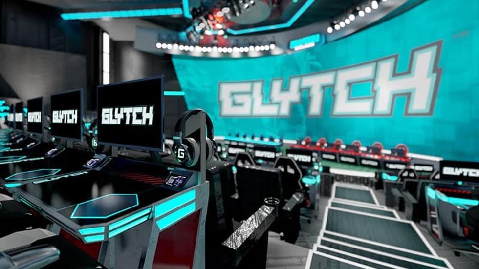 Glytch esports stadium interactive arena LBE