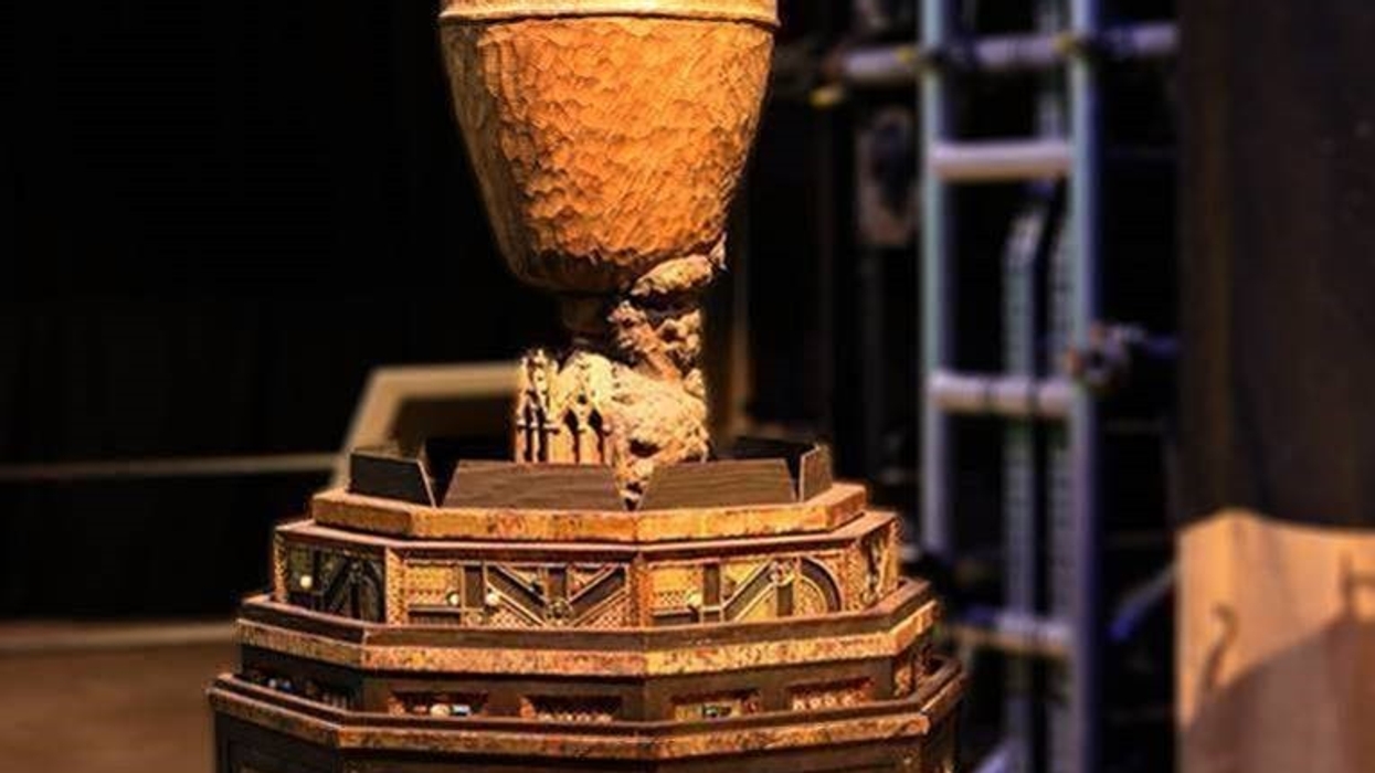 Goblet of Fire at the Making of Harry Potter at Warner Bros Studio Tour London.