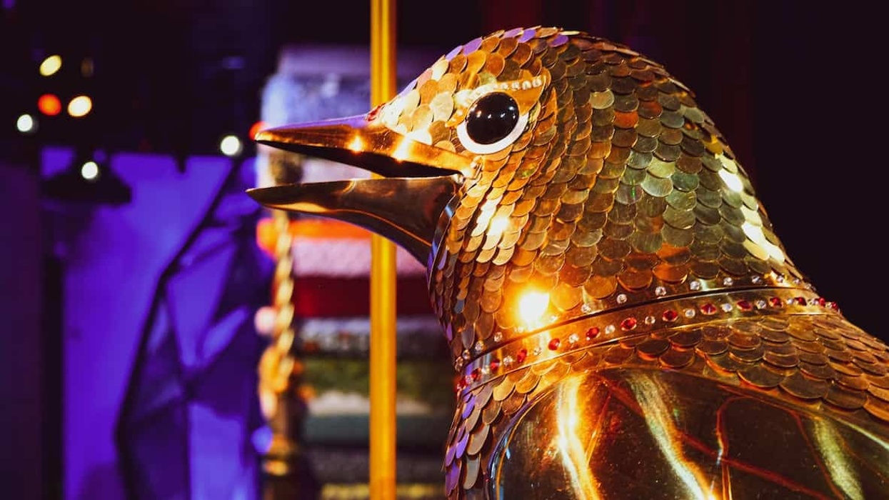 Gold bird HC Andersens House