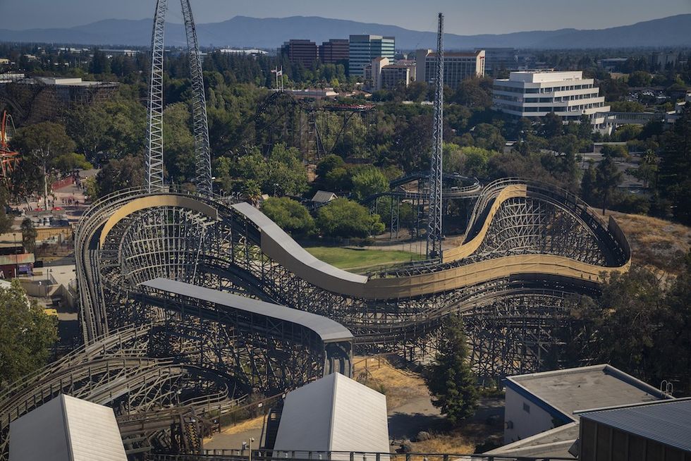 Gold Striker California's Great America Great Coasters International