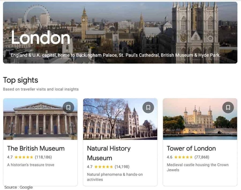 Google Things to do Function Convious 2022