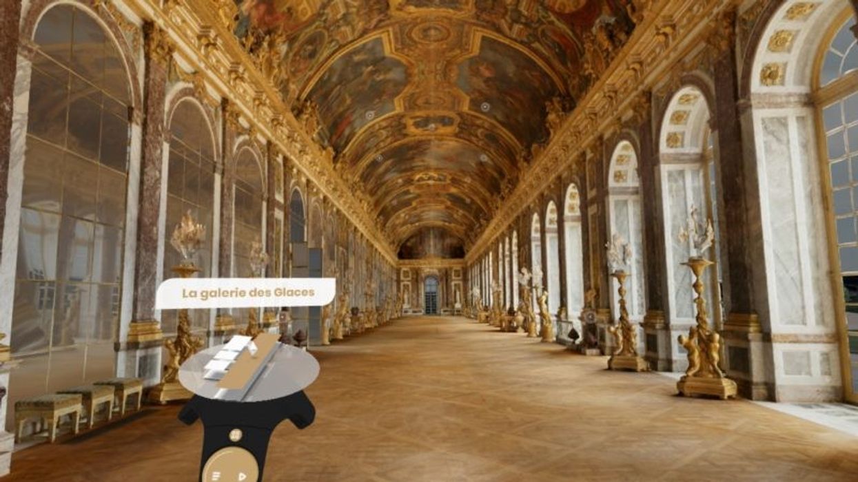 google virtual reality palace of versailles