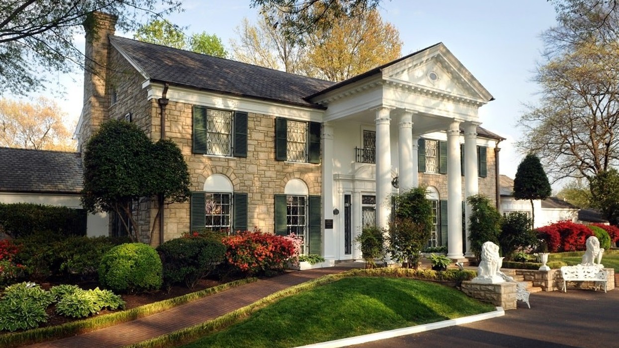 Graceland mansion owned by Elvis Presley Enterprises.