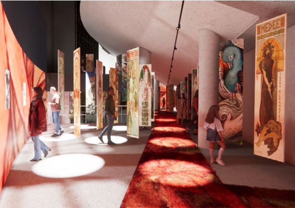 Grand Palais Immersif-Eternal Mucha