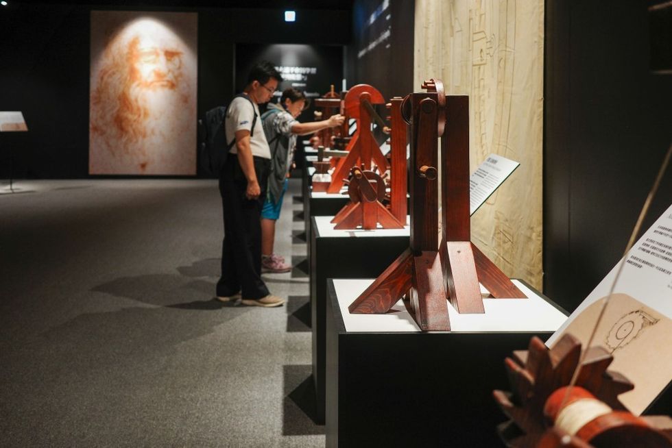 Grande Experiences Da Vinci show opens in Taipei machines