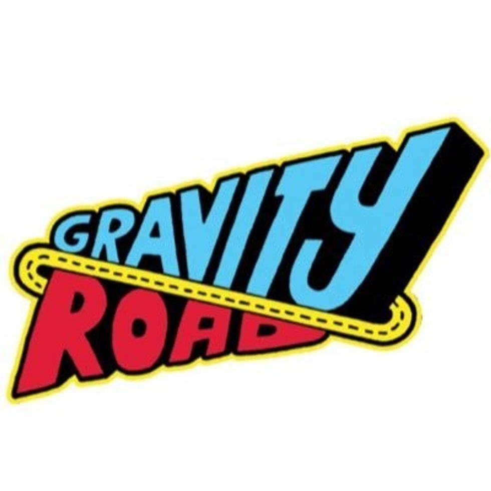 gravity road logo bude tunnel