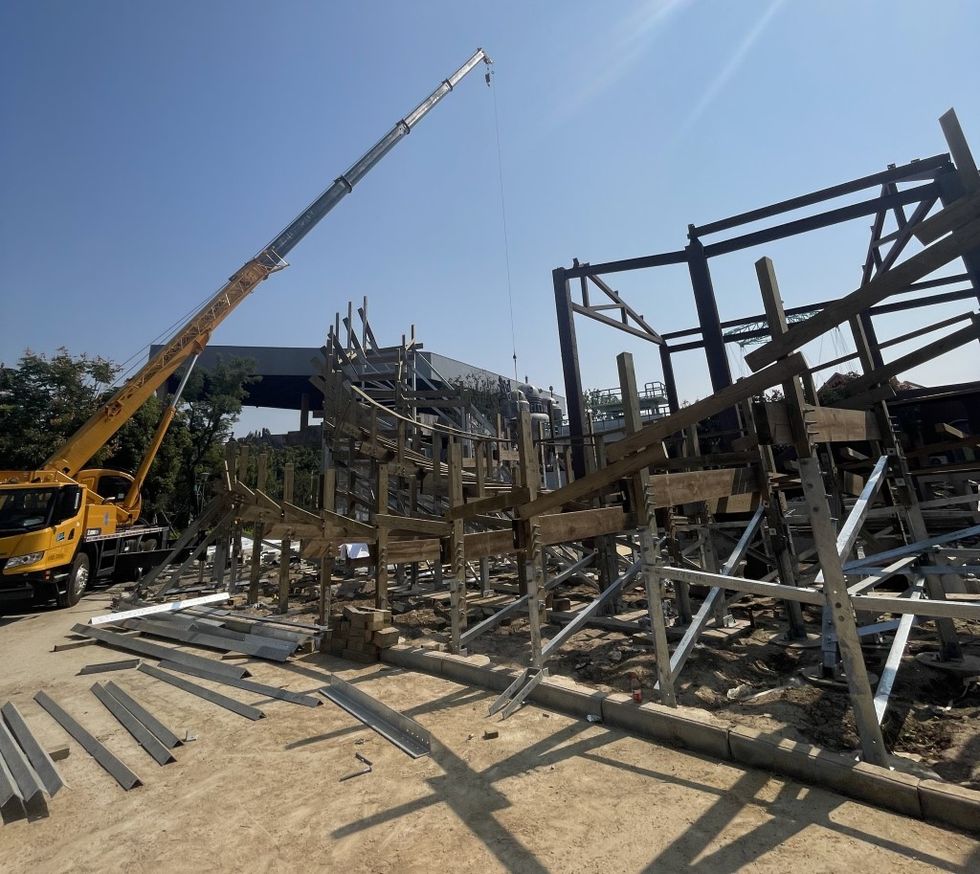 Great Coasters International Inc. (GCI) hybrid coaster China