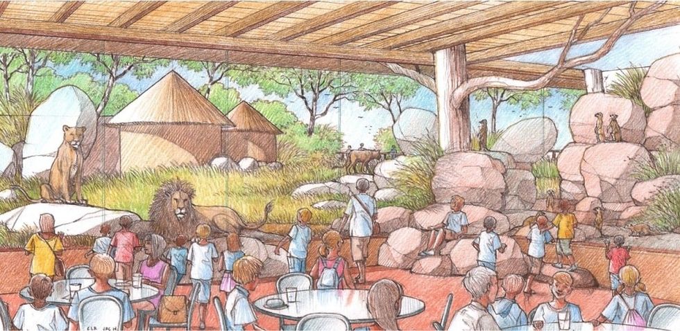 Great Plains Zoo Maasai Market Café