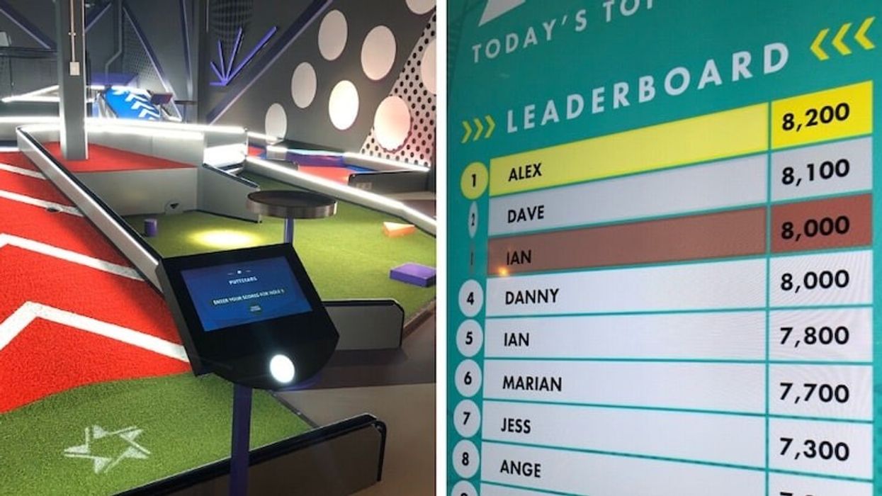 Green 4 Puttstars scoring
