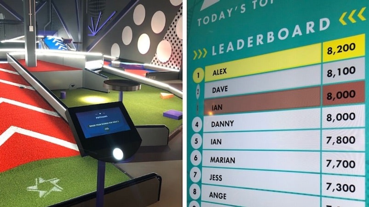Green 4 Puttstars scoring
