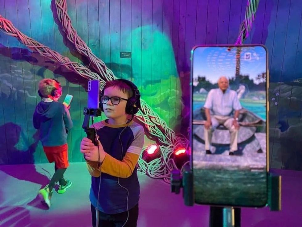 Green Planet AR experience Pimentel