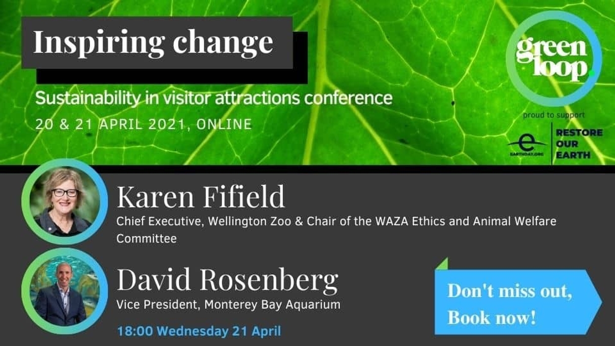 greenloop speakers monterey bay aquarium WAZA Wellington Zoo