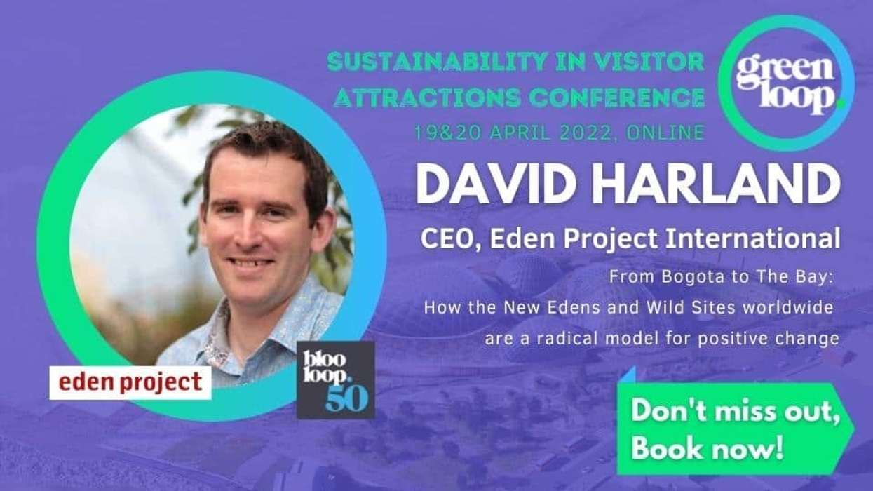 greenloop sustainability david hardland eden project conference