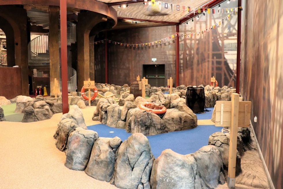 Greenspan Projects adventure hub at Seal Bay Resort golf