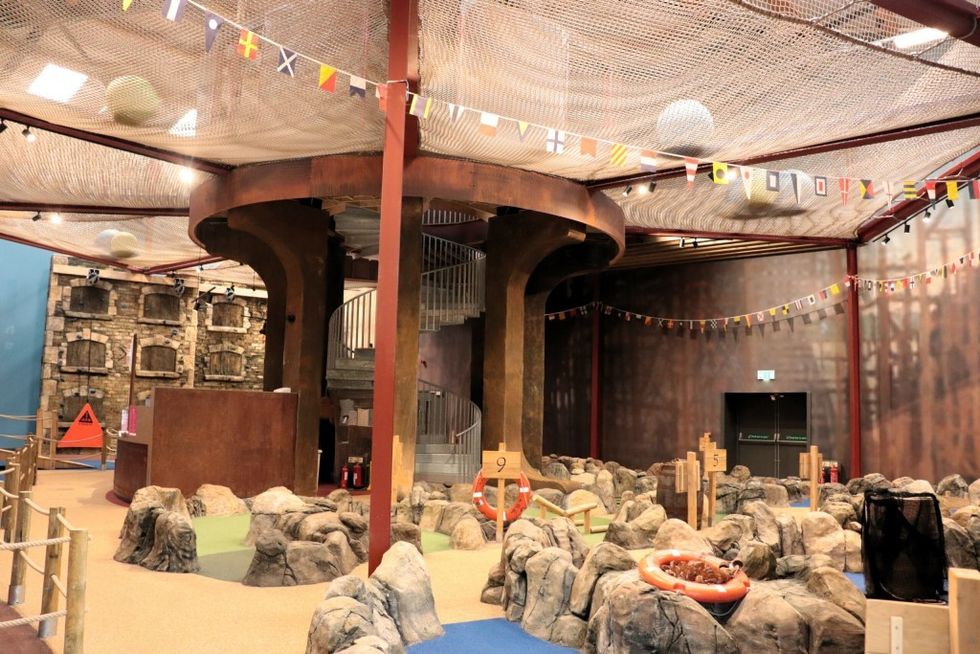 Greenspan Projects adventure hub at Seal Bay Resort structure