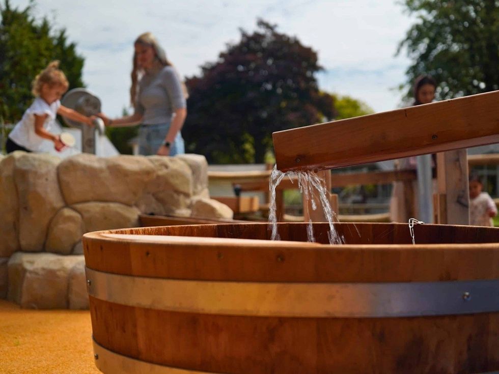 Greenspan Projects Birdworld water play