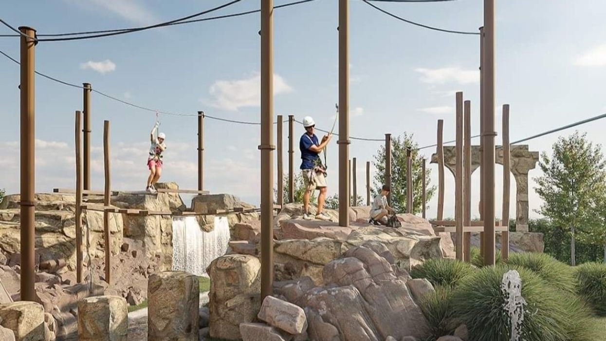 Greenspan Projects City of Dreams aerial course