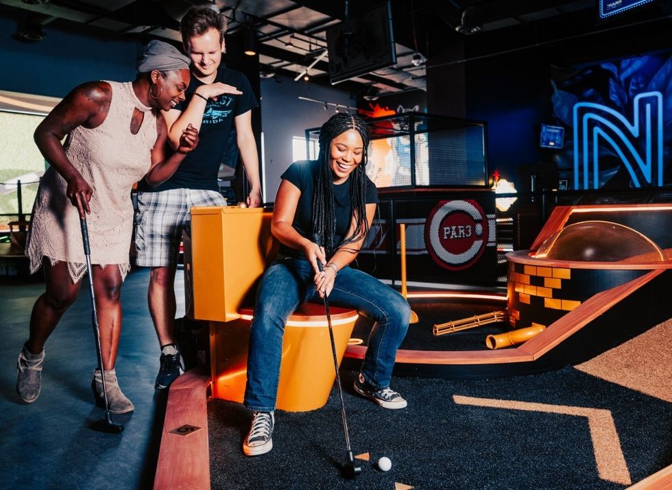 Greenspan Projects partners PAR3 Putt Golden Toilet