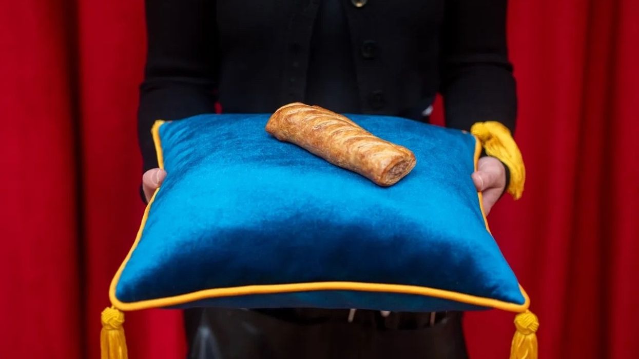 greggs sausage roll madame tussauds