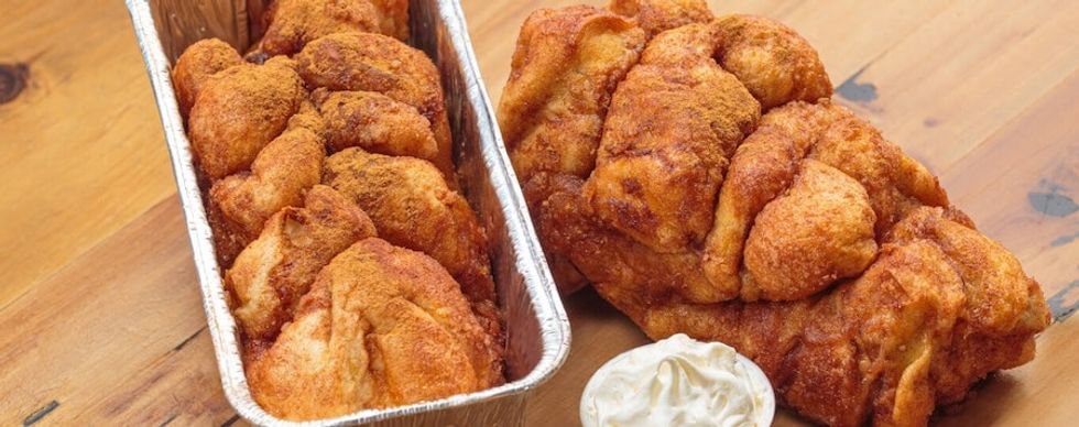 Grist Mill Cinnamon Bread Dollywood food experience