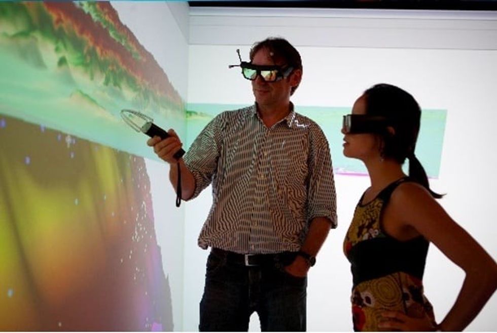 Group VR with glasses