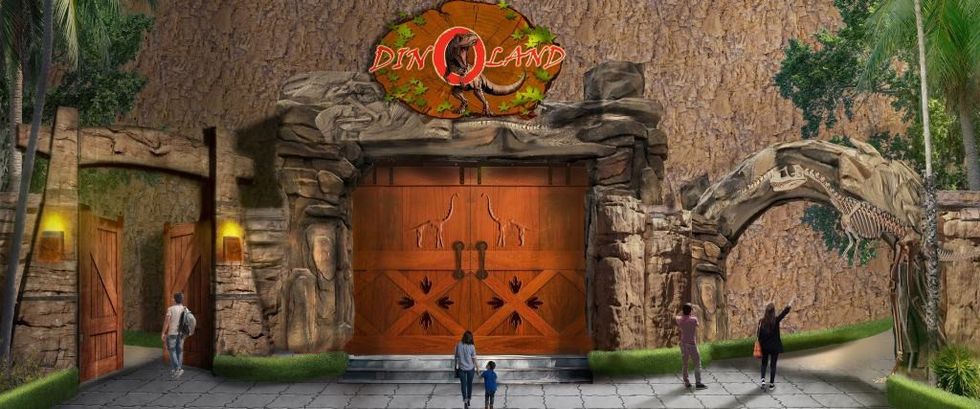 Guardian Media & Entertainment Dinoland Gate