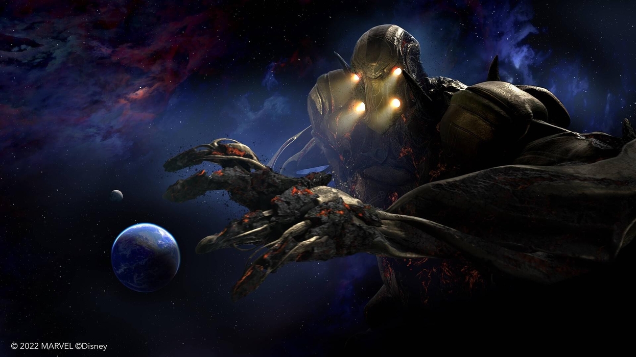 guardians of the galaxy cosmic rewind disney coaster villain