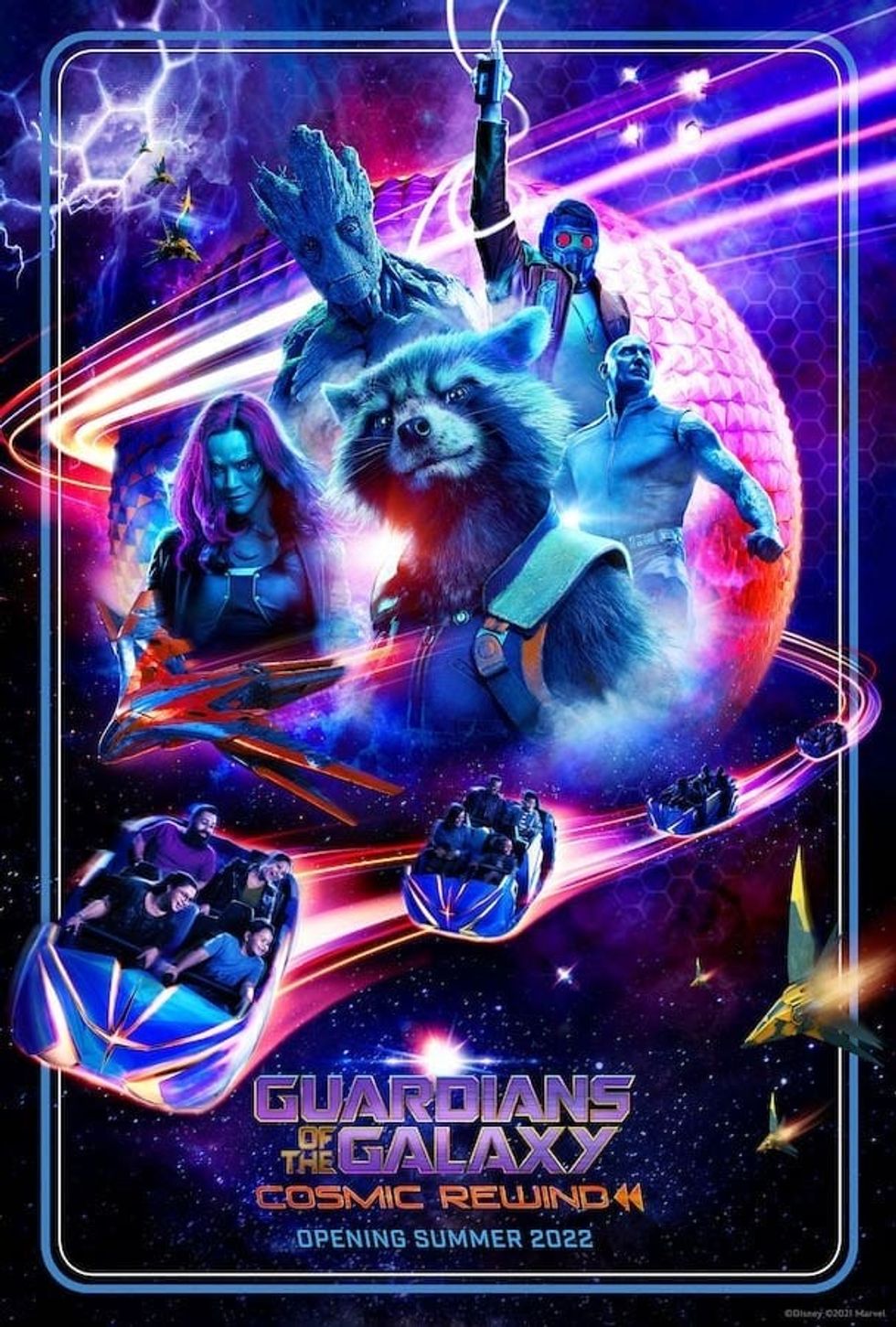 guardians of the galaxy cosmic rewind disney
