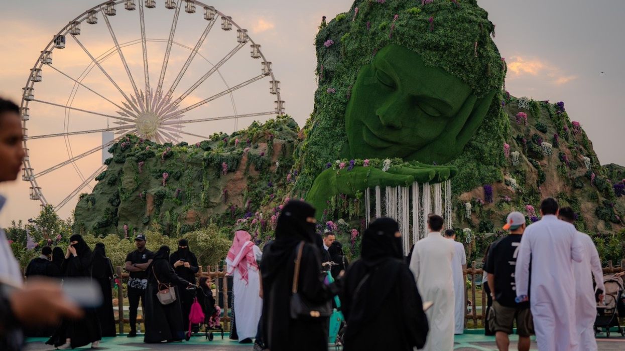 Guests exploring Wonder Garden SELA by Scruffy Dog