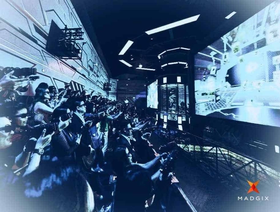 Guests using MADGIX technology