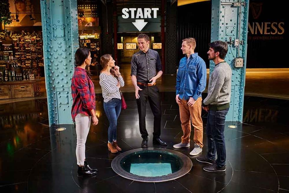 Guinness Storehouse group beginning