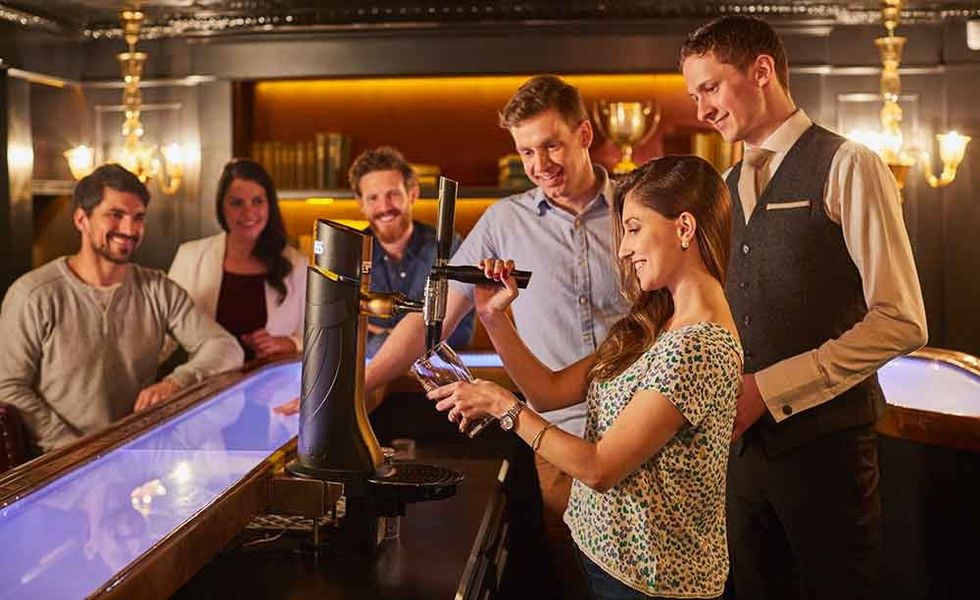 Guinness Storehouse pour your own pint