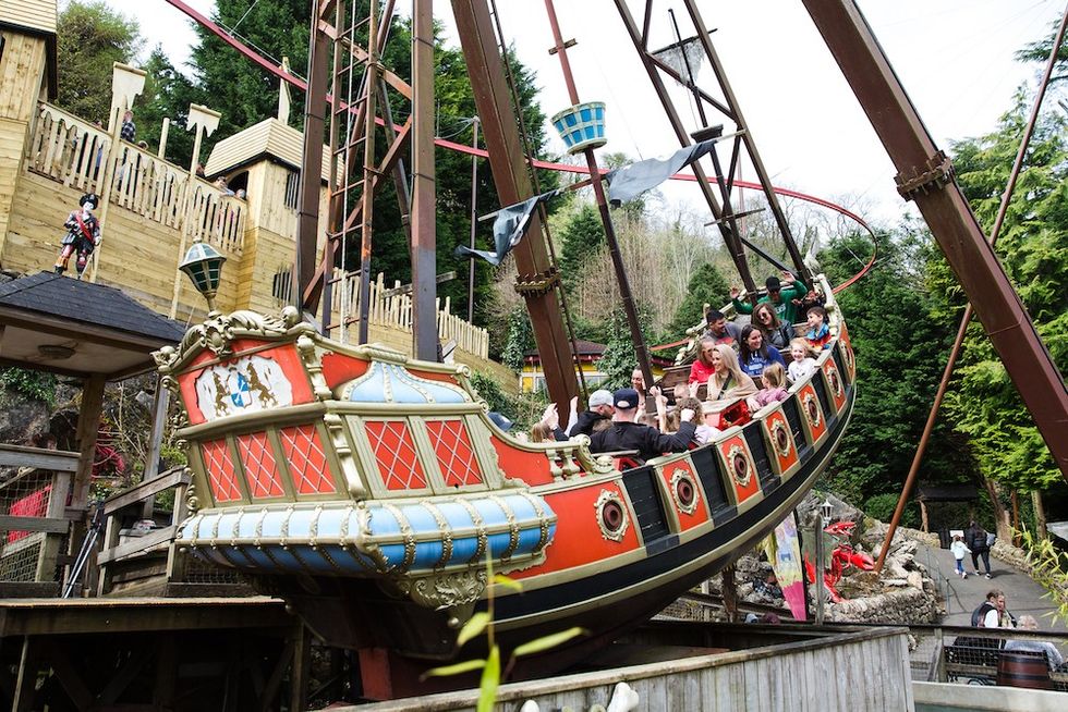 Gulliver's theme parks Pirate Ship, Gulliver's Kingdom