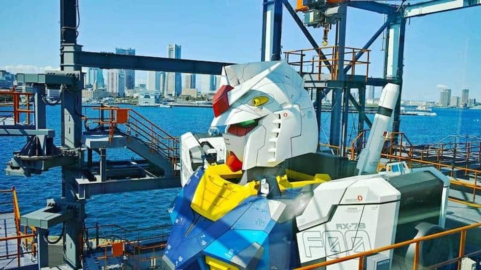 gundam robot japan