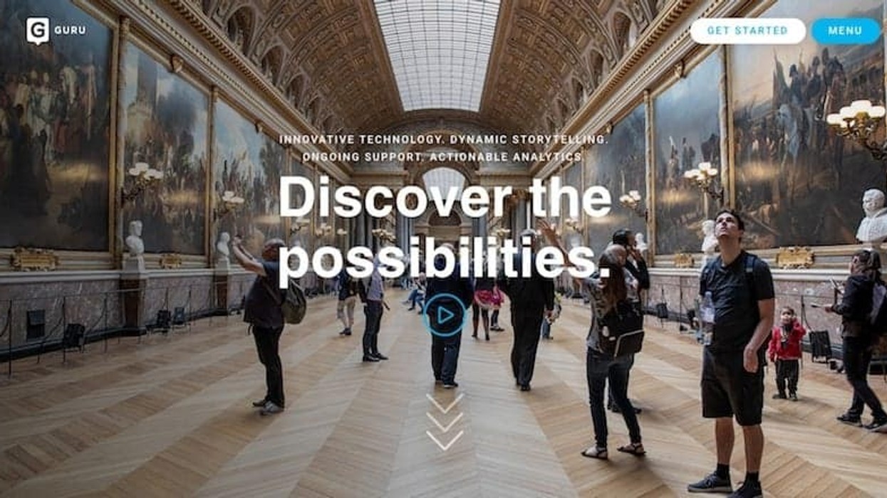 Guru-new-website-home-page ar experience checklist