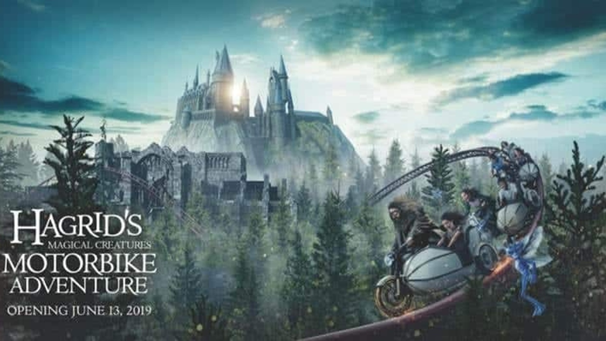 Hagrid's Magical Creatures Motorbike Adventure Universal Orlando