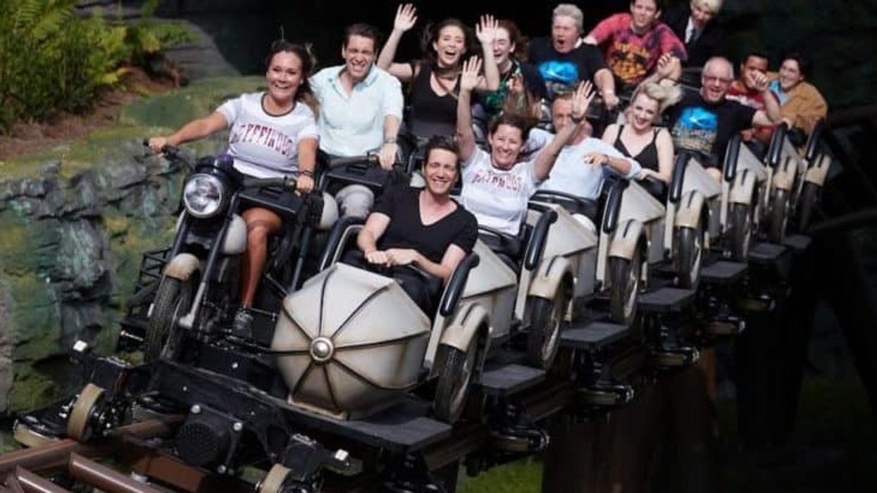 Hagrid's Magical Creatures Motoribike Adventure experience concept attractions
