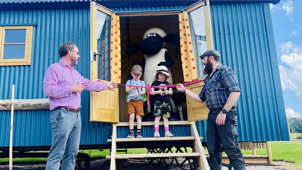 Håkon Lund Shaun the Sheep Skanes Djurpark