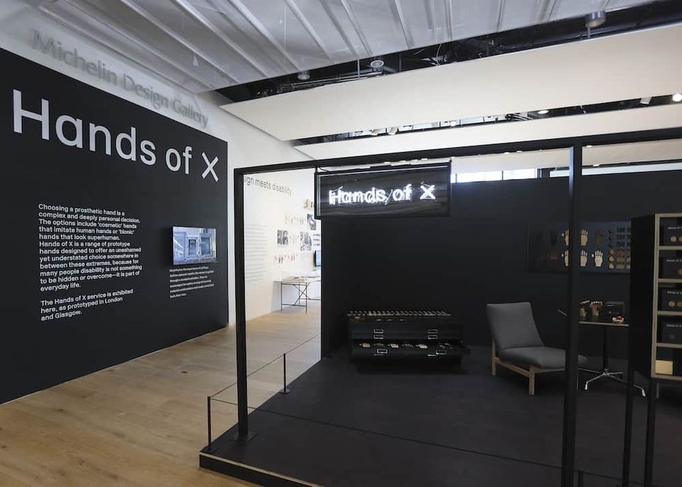 Hands of X exhibit V&A Dundee blooloop