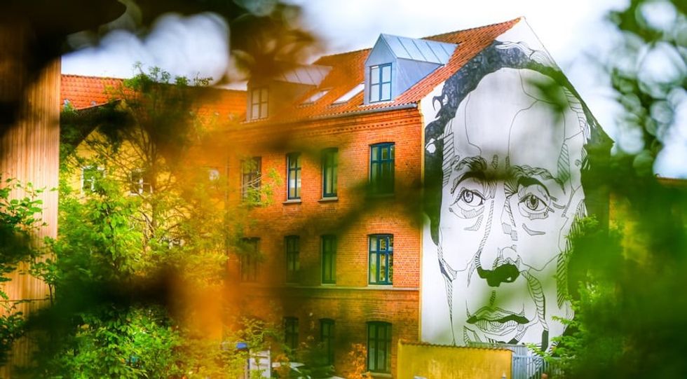 Hans Christian Andersen Museum Outside of HC Andersen's House