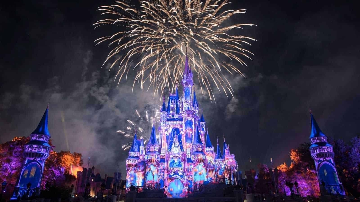 Happily Ever After fireworks at Magic Kingdom, number one on the list of the world's top theme parks of the decade