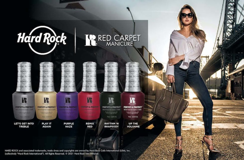 Hard Rock brand nail varnish