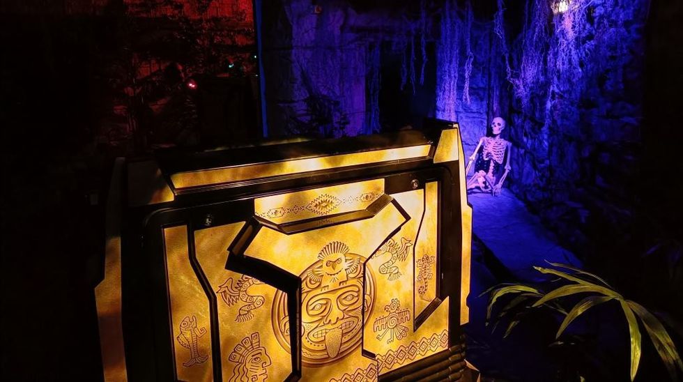 Harrington Flint's Island Adventure Fantasy Island Ride Vehicle