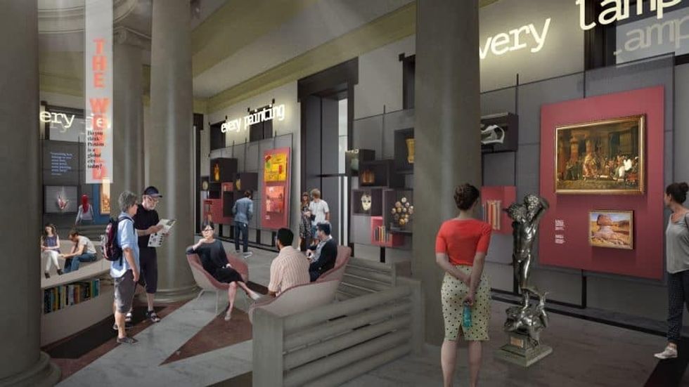 Harris museum central rotunda plans