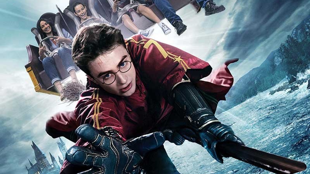 Harry Potter and the Forbidden Journey 4K-HD Universal Studios Hollywood 3D technology